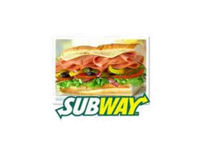 Subway $15 Gift Card