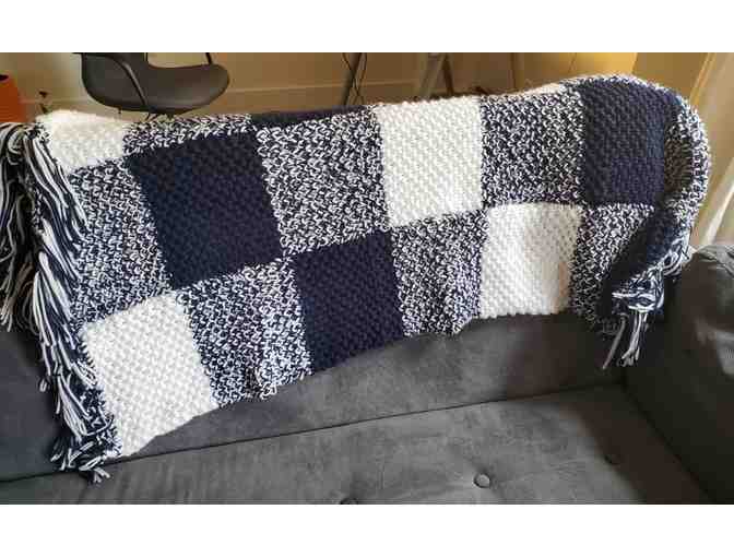 Handmade Afghan by Rabbi Altman - Live Auction Item Only