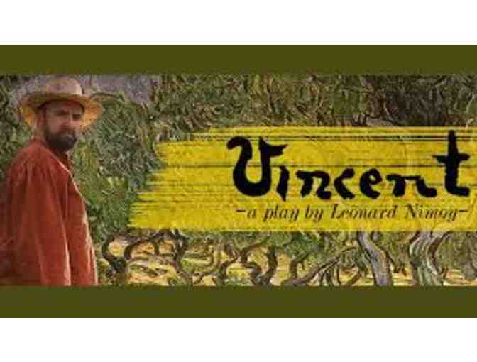 2 tickets to Leonard Nimoy's Vincent