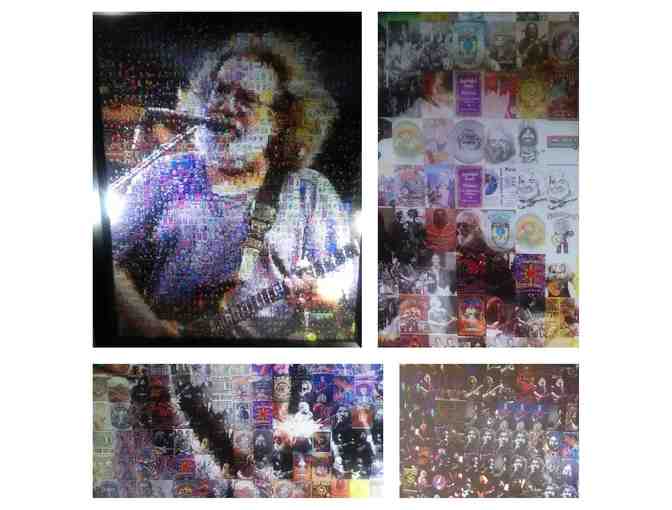 Jerry Garcia Photo Mosaic
