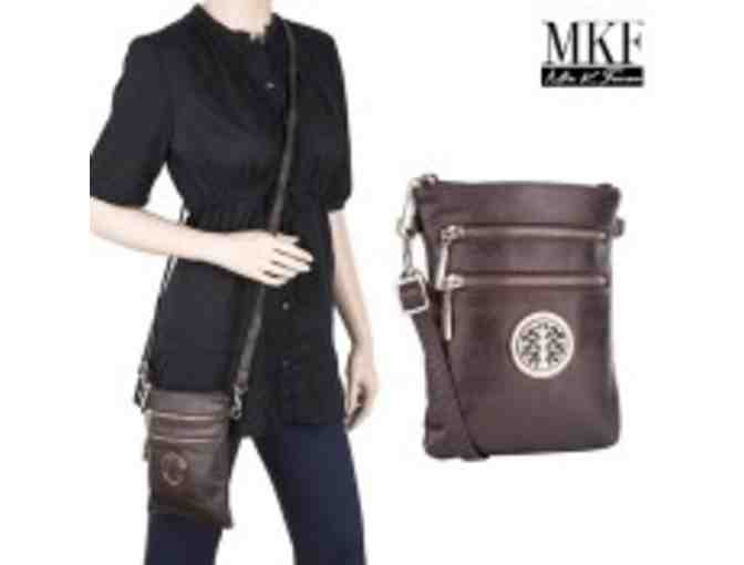 MKF Collection A-line Cross-Body Shoulder Bag - Photo 4