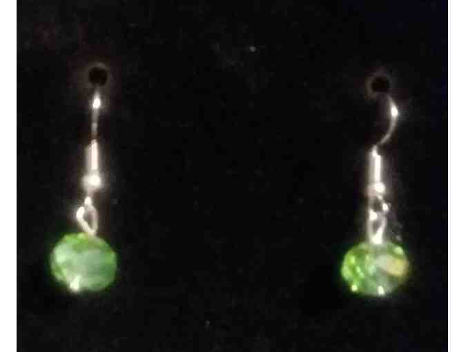 European Trendy Romantic Crystal Bohemia Rhinestone Crystal Necklace & Earring set