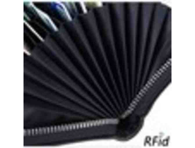 RFID Antimagnetic Genuine Leather 36 Card Slots Card Holder Long Wallet Purse - Photo 2
