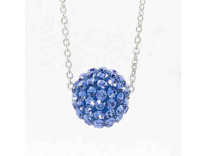 Crystal Ceralun Pave Ball Necklace - Photo 4