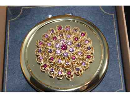 Decorated Mirror Compact