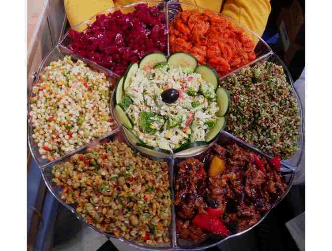 16-inch assorted salads platter from Shoshi's Market in Riverdale