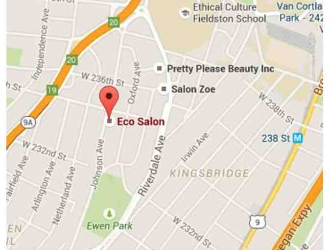 Manicure, Pedicure, Haircut at Eco Salon-Riverdale, NY