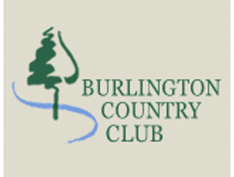 Burlington Country Club: Round of Golf for 2