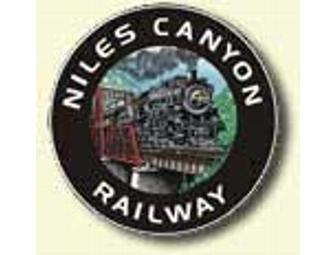 Niles Canyon Railway: Four Train Tickets