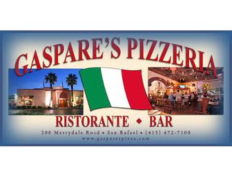 Gaspare's Pizzeria: $20 Gift Certificate