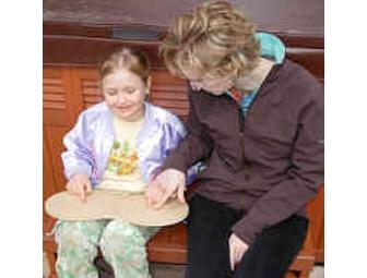 Children's Cretan Intuipath finger labyrinth