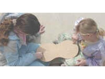 Children's Cretan Intuipath finger labyrinth