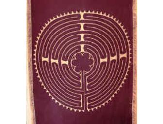 Woven Reversible Chartres Blanket