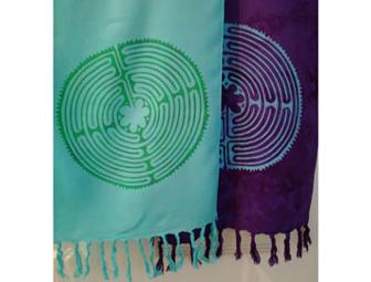 Assortment of Chartres Labyrinth Scarves