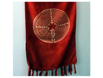 Assortment of Chartres Labyrinth Scarves