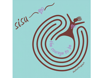 SISU Dancing Woman Labyrinth T-Shirt