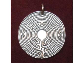 Circle of Peace labyrinth jewelry set