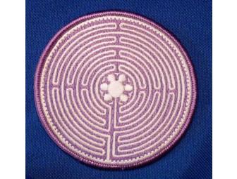 Chartres Labyrinth patches.Set of Four (4)