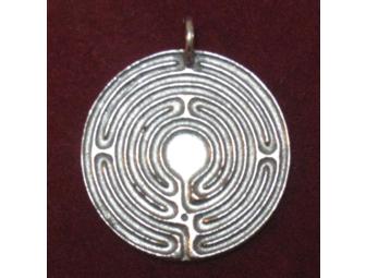 Circle of Peace labyrinth jewelry set