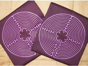 Labyrinth Pillowcases - set of 2