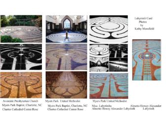 Box of  20  Photo labyrinth Cards