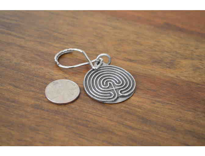 KEYCHAIN - Double Sided Labyrinth Designs