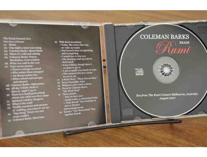 Music CD -Coleman Barks Reads Rumi