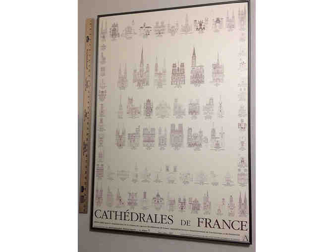 Poster of 75 French Cathedrals