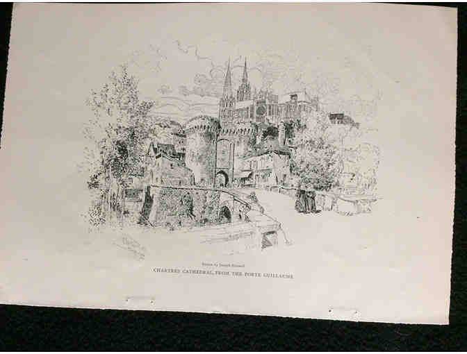 Chartres Engraving from 1907