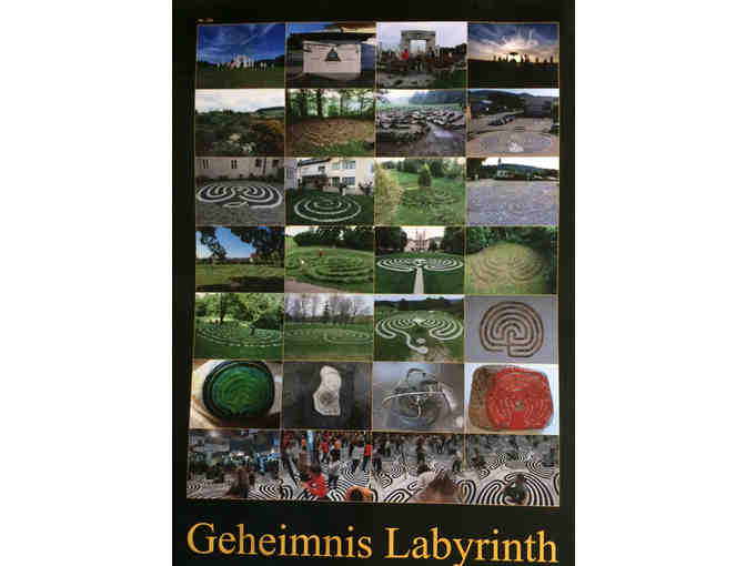 Five German Labyrinth Posters
