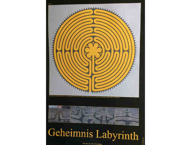 Five German Labyrinth Posters