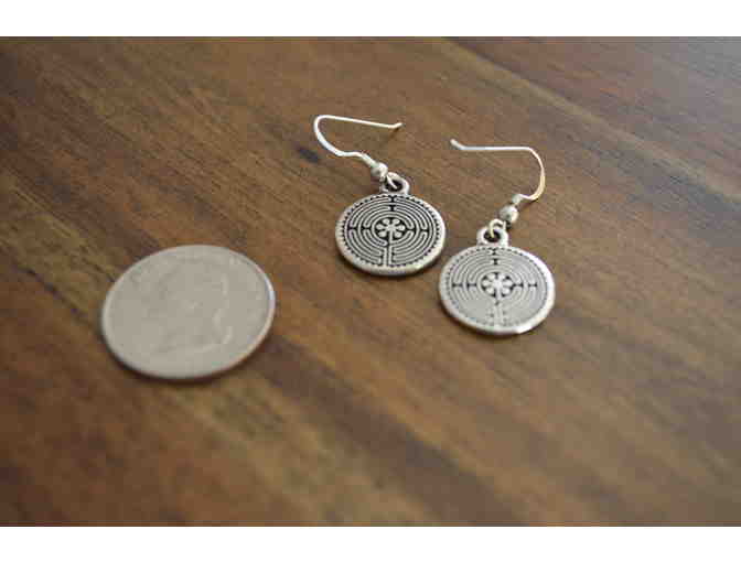 Small Pewter Earrings - #1