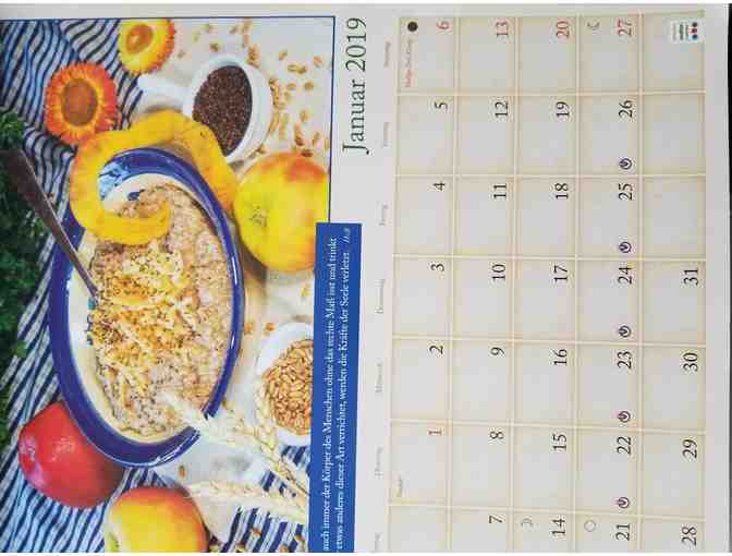 Hildegard von Bingen 2019 Wall Calendar for Cooks