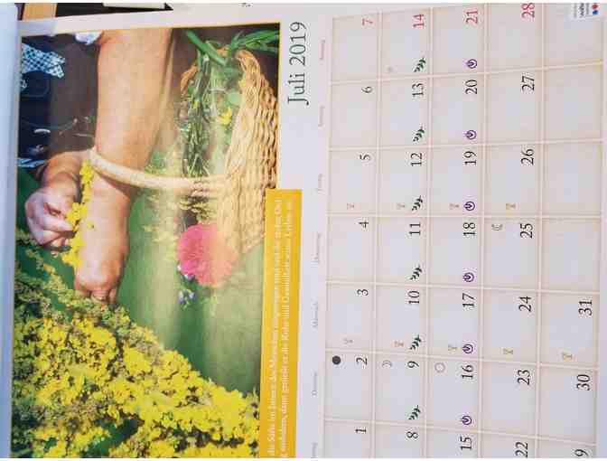 Hildegard von Bingen 2019 Wall Calendar for Cooks
