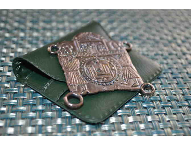 Pilgrimage Badge with subtle RAINBOW SHEEN - Direct from Chartres