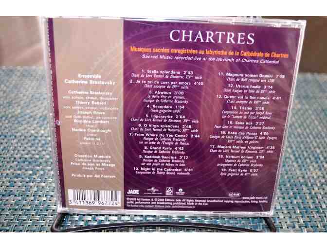 Le chemin de l'ame - CD of music played at Chartres Cathedral
