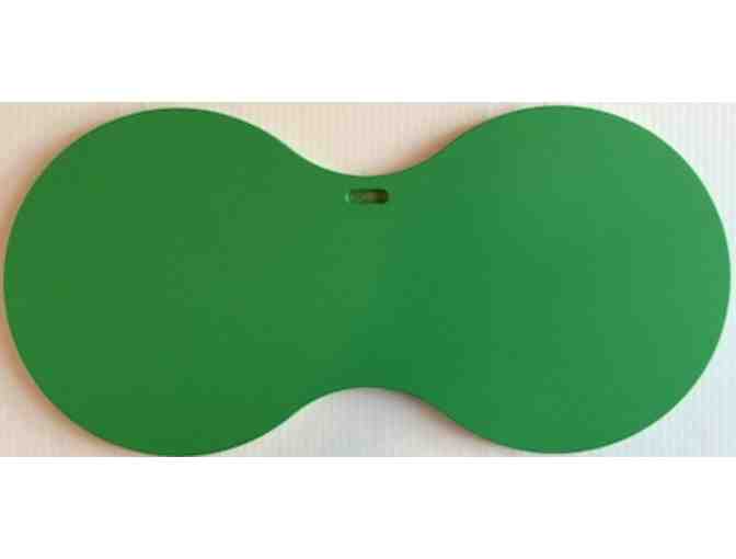 Green Plastic Double Chartres Finger Labyrinth