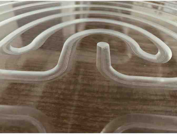 Finger Labyrinth - Classical : Large Acrylic (CLEAR)