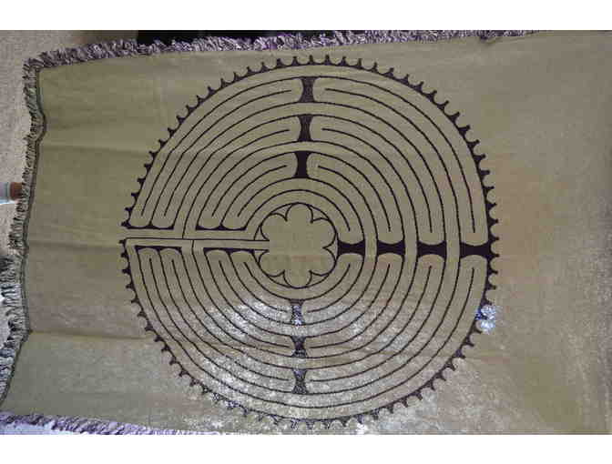Chartres Labyrinth Blanket