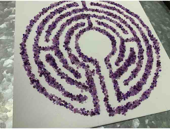 Set of TWO Labyrinths (Purple & Multi-color)