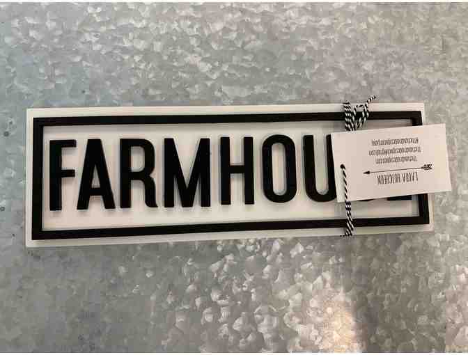 Farmhouse Decor 3D Signs - Set of THREE!