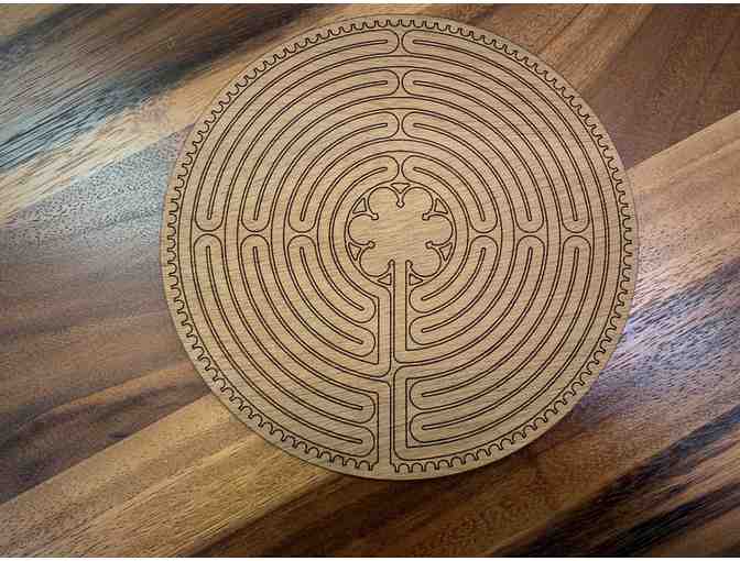 Sapele Wood Chartres Labyrinth