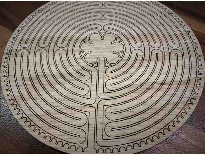 American Red Oak Chartres Labyrinth