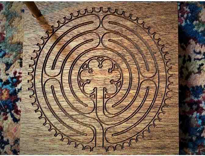 Arkansas Artist Wood Finger Labyrinth