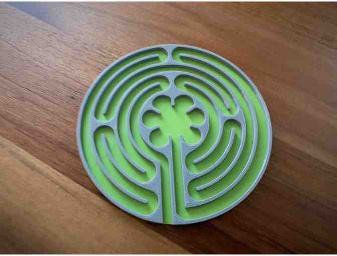 3D Chartres Labyrinth (Green & Grey)
