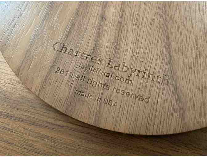 7'' 11-Circuit Chartres Style Engraved in Walnut Laminate