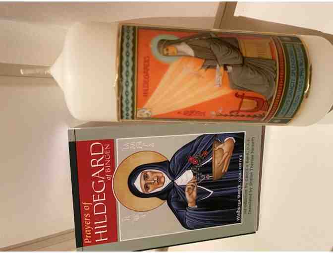 Perfectly Paired: St. Hildegard of Bingen - Candle & Book Set
