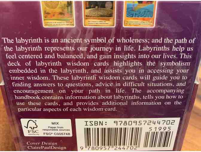 Labyrinth Wisdom Cards & Handbook