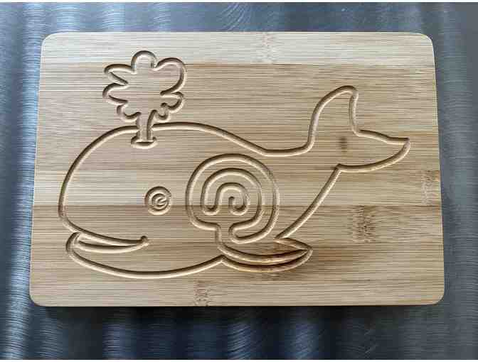 Children's Bamboo Labyrinth: DUAL SIDED (Whale/Butterfly)