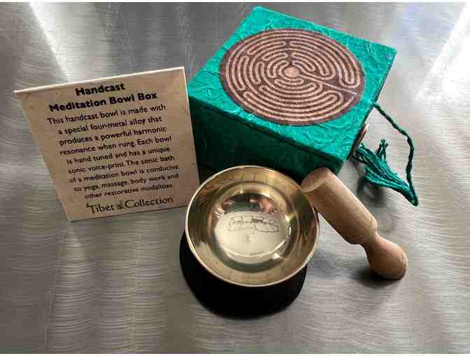 Mini Meditation Bowl with Gift Box (Labyrinth)